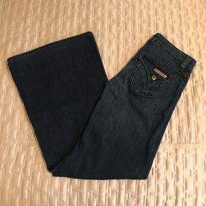 Hudson Wide Leg Flare Jeans